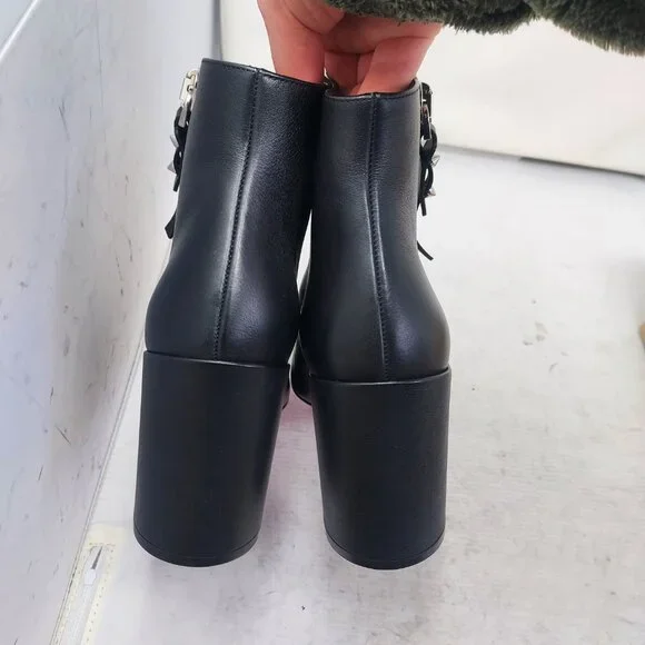 Christian Louboutin Black Ziptotal Black Ankle Boot - Picture 11 of 13